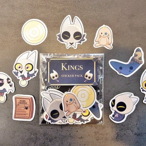 Pack d'autocollants en papier King Clawthorne