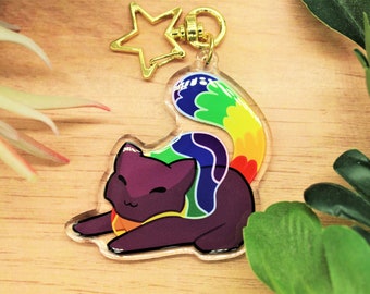 LGBT+ Melog Epoxy keychain