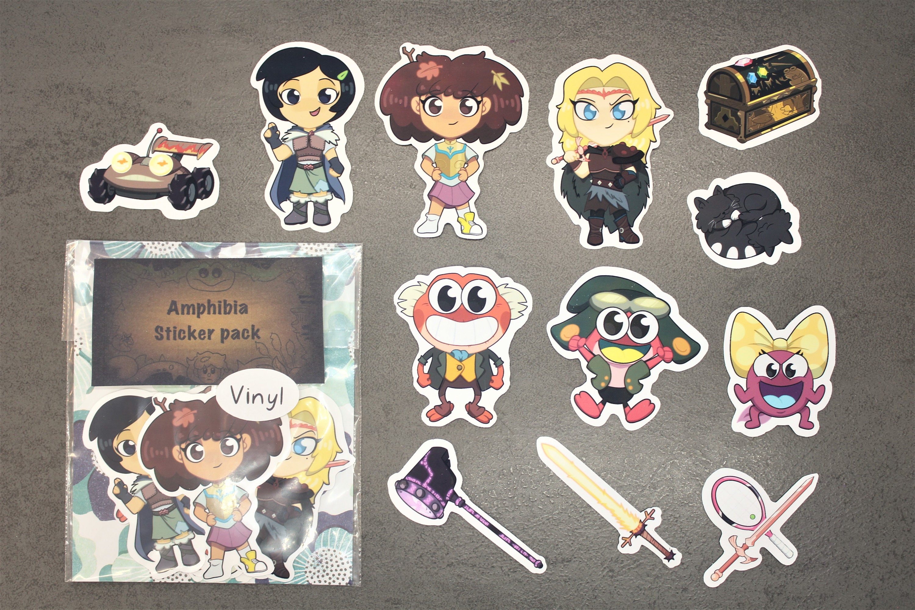 Amphibia Sticker Pack - Etsy UK
