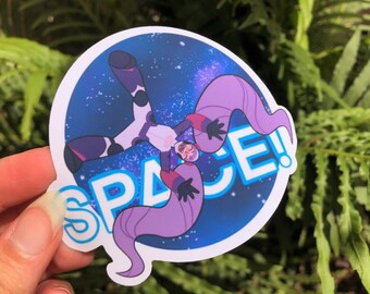 entrapta SPACE vinyl stickers