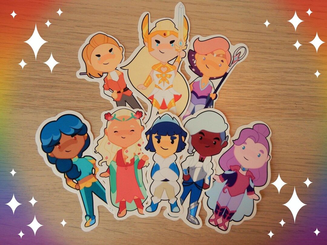 Shera Princess Vinyl Stickers - Etsy Australia