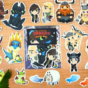 How To Train Your Dragon Mega Sticker Pack