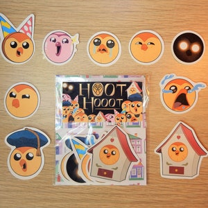 Pacchetto di adesivi HOOT HOOT