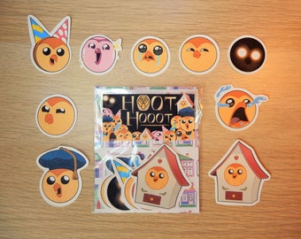 HOOT HOOT sticker pack