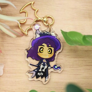 Titan Luz Epoxy Keychain - Etsy UK
