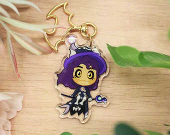 Titan Luz Epoxy keychain
