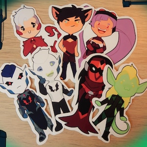 The Horde Shera vinyl stickers