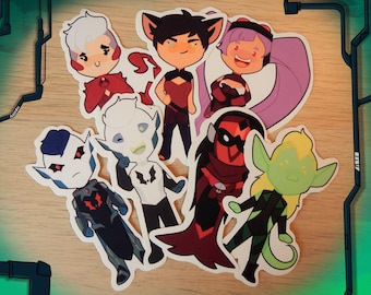The Horde Shera vinyl stickers