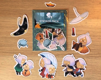 sky children of light sticker pack