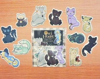 The Owl House Cute Cat Sticker Pack