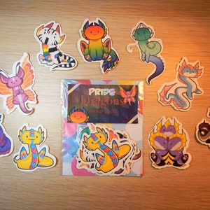 Stickerpakket Pride-draken