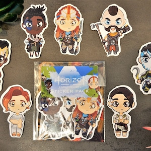 Horizon forbidden west paper sticker pack