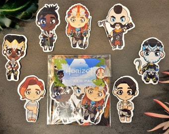 Horizon forbidden west paper sticker pack