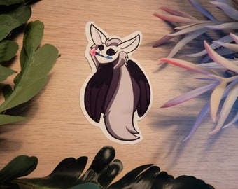 cute owl beast vinyl sticker