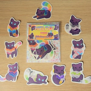 Melog Pride sticker pack
