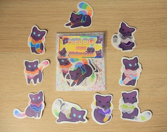 Melog Pride sticker pack