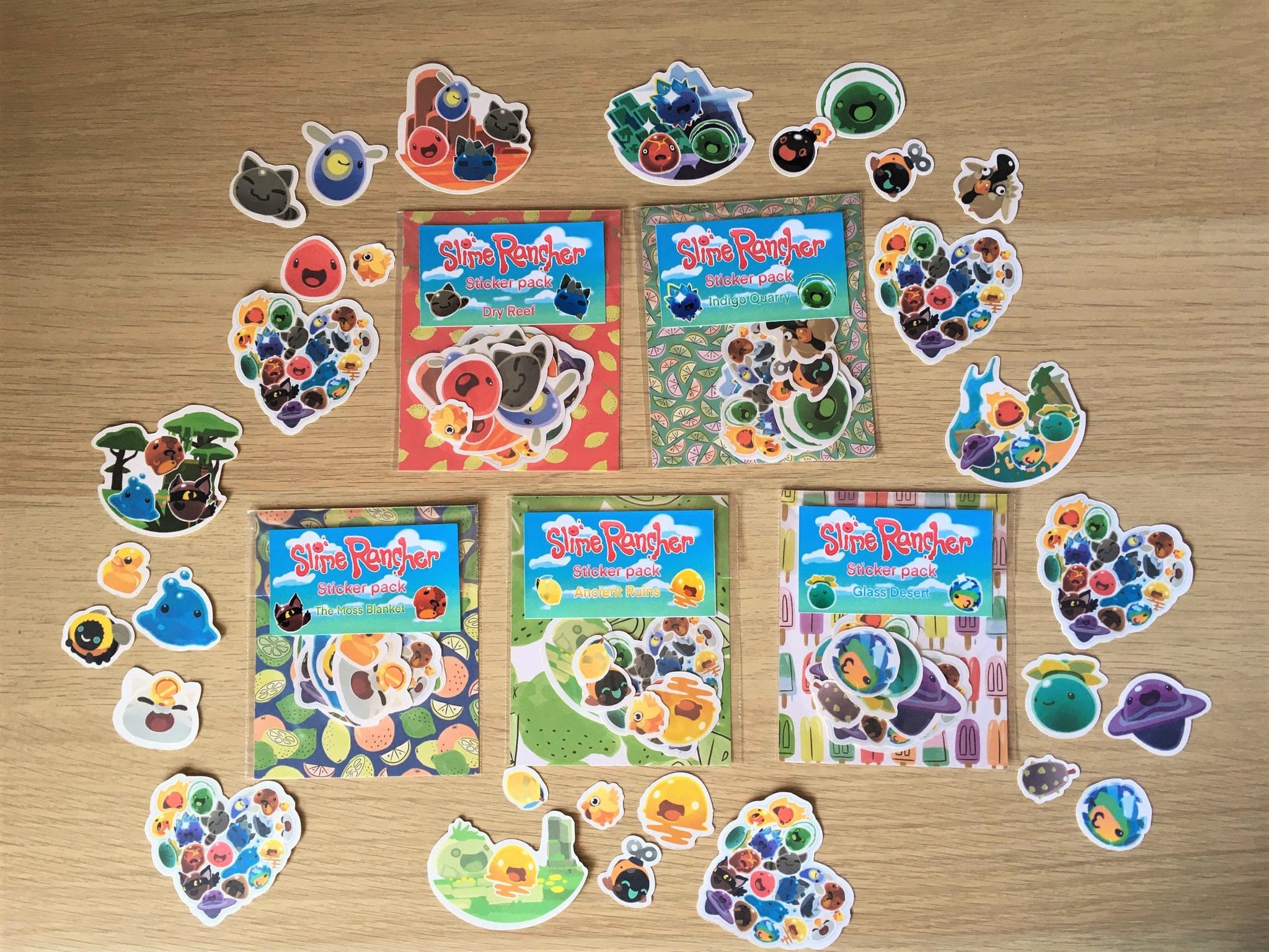 Slime Rancher Stickers 