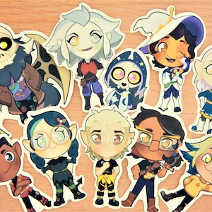 The Owl House Crew Staffel Drei Vinyl Aufkleber