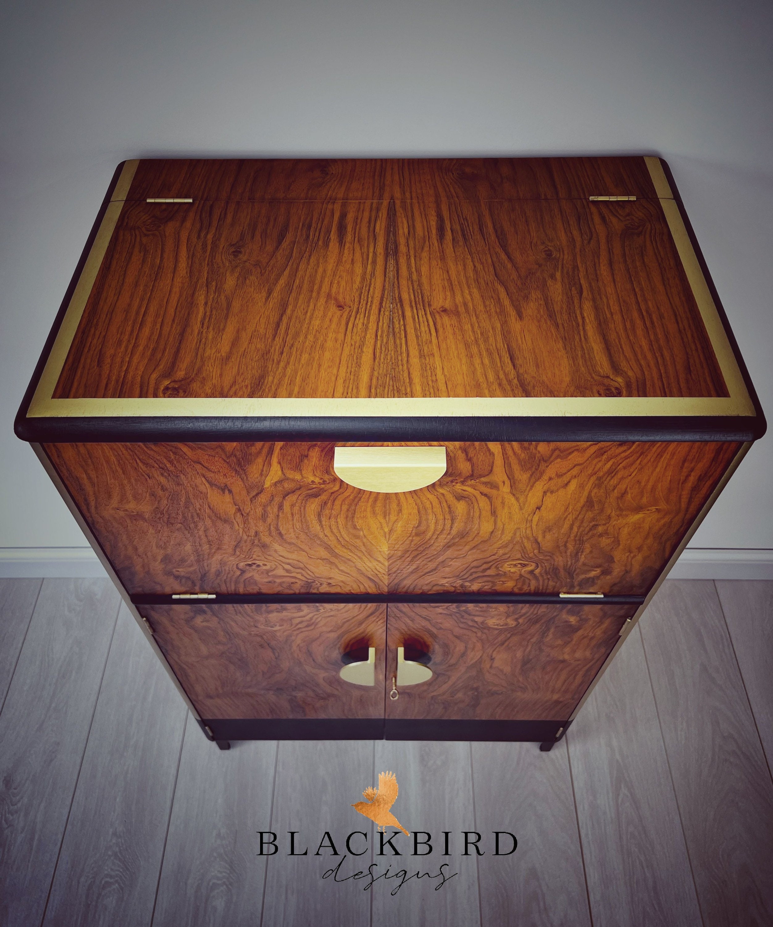 Art Deco Cocktail Cabinet Vintage Drinks Cabinet 1950s Drinks