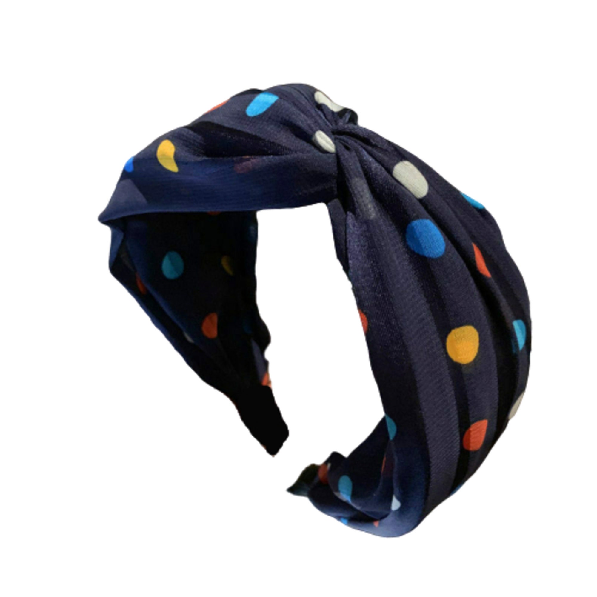 Polka dot Headband multi coloured in three variations for all Etsy