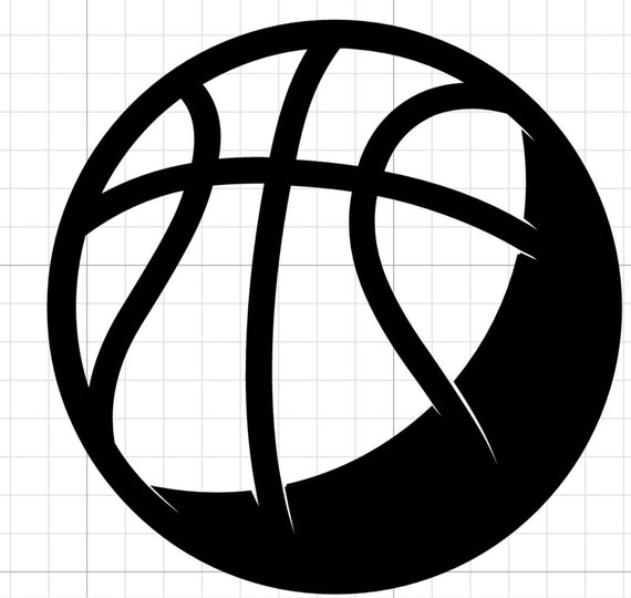 Basketball vinyl or iron on cut out Etsy