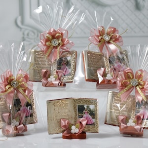 FAST SHIPPING!!! 12 Pcs Quinceañera Souvenirs in Spanish, Quinceañera Memoirs for All Themes, Souvenirs and Favors for Quinceañeras