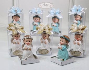 FREE SHIPPING!!!  12 Pcs Gifts, Christening Favors, Baptism Gifts, Baptism Souvenirs, Baptism Souvenirs, Gifts for Guests