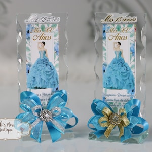 FREE SHIPPING!!! 12 pcs Quinceañera Souvenirs, Quinceañera Souvenirs, Memoirs for Quinceañeras, Beautiful Favors