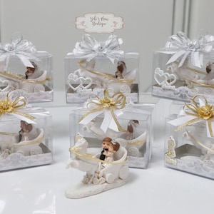 FREE SHIPPING!! 12 Pcs Resin Figures, Wedding Souvenirs, Memoirs and Favors for Weddings, Recuerdos para Boda, Souvenirs for Wedding Guests