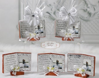 12 Llaveros Recuerdos Para Boda/12 Keychain Wedding Party Favors