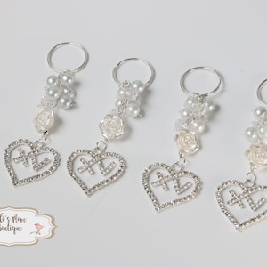 EXPÉDITION RAPIDE !! 12 porte-clés pièces pour les cadeaux de fête Quinceañera, souvenirs pour Quinceañeras, souvenirs pour Quinceañera, porte-clés souvenir !!!