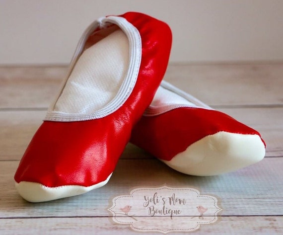 SCHNELLER VERSAND Ballettschuhe Kleinkind Rote | Etsy