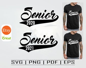 senior 2020 and senior 2021 SVG bundle.