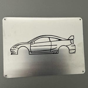 TRD Celica metal sign | metal car sign