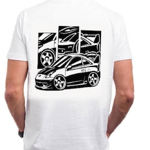 Cartoon Celica black Tee – Unisex Cotton, Multi-Sized