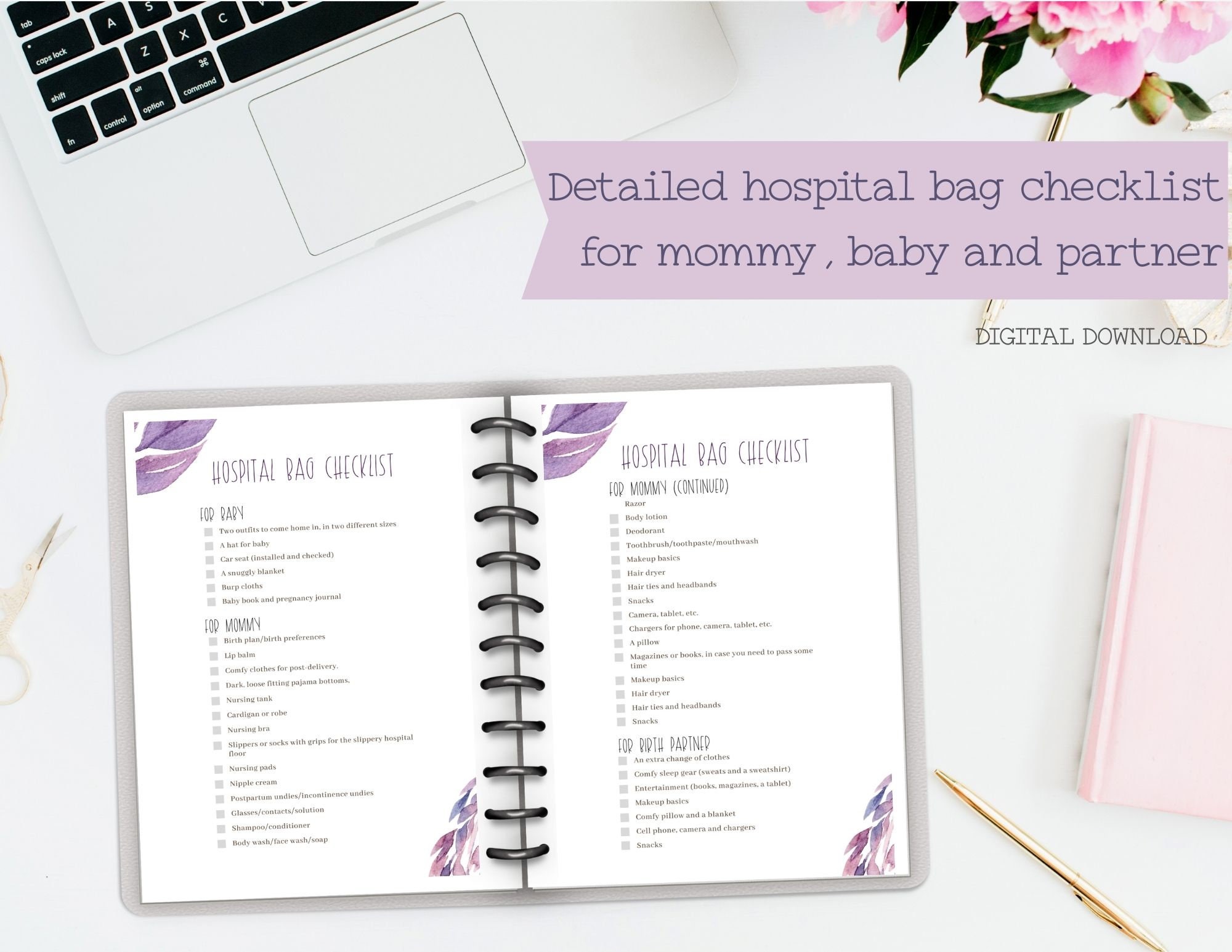 Printable Pregnancy Journal Week by Week Pregnancy Journal Pregnancy