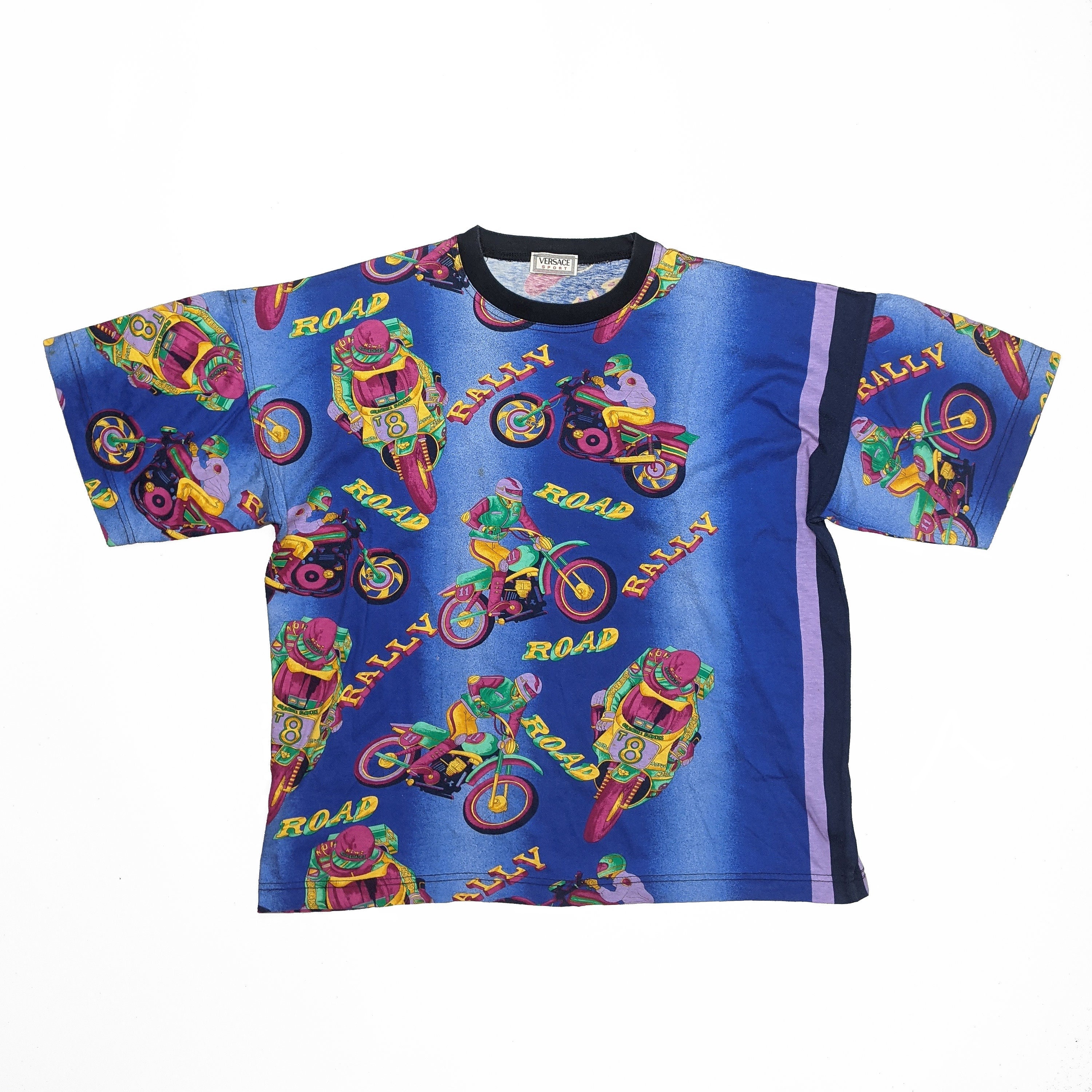 Vintage VERSACE SPORT T Shirt - Etsy