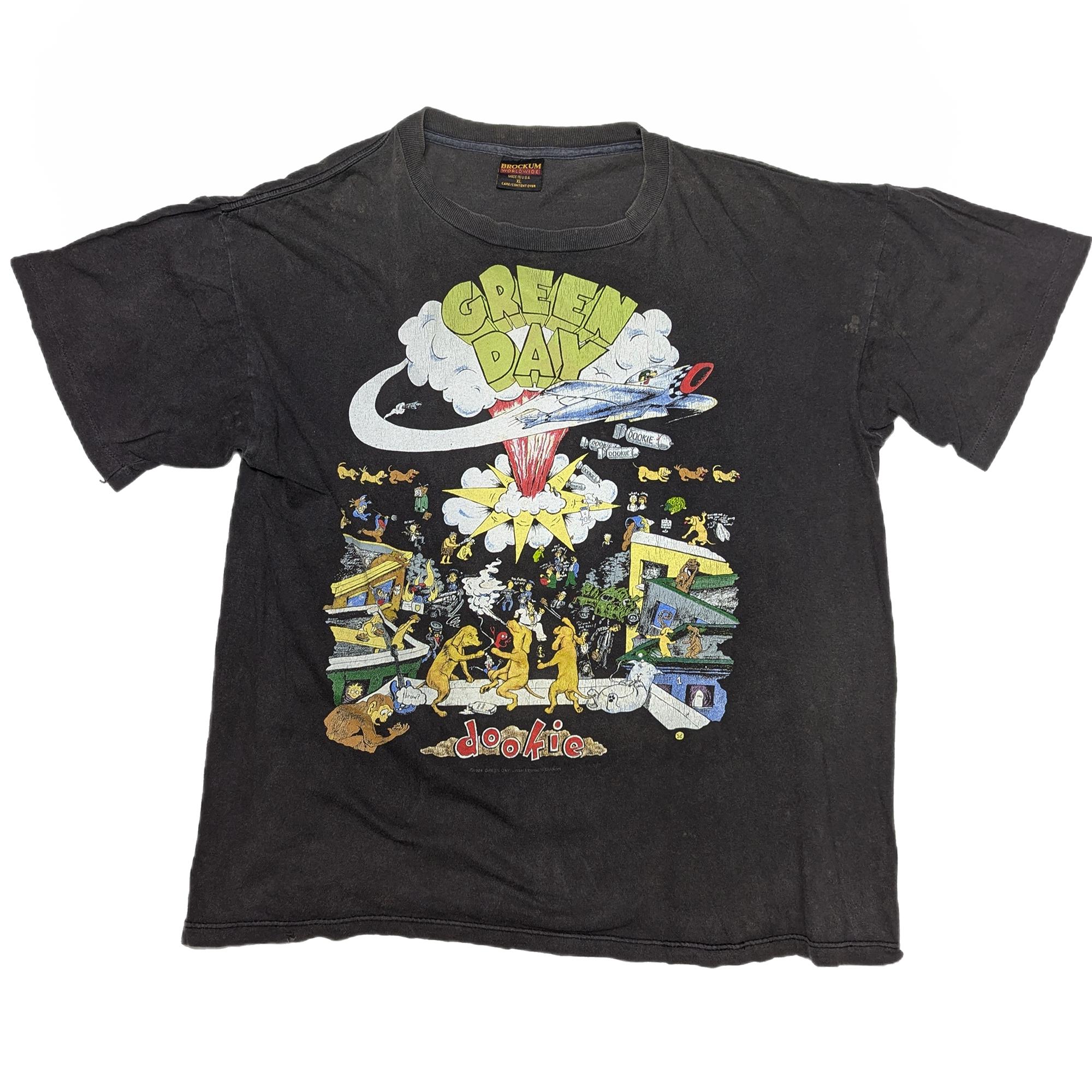 Vintage 1994 Green Day Dookie T-shirt - Etsy