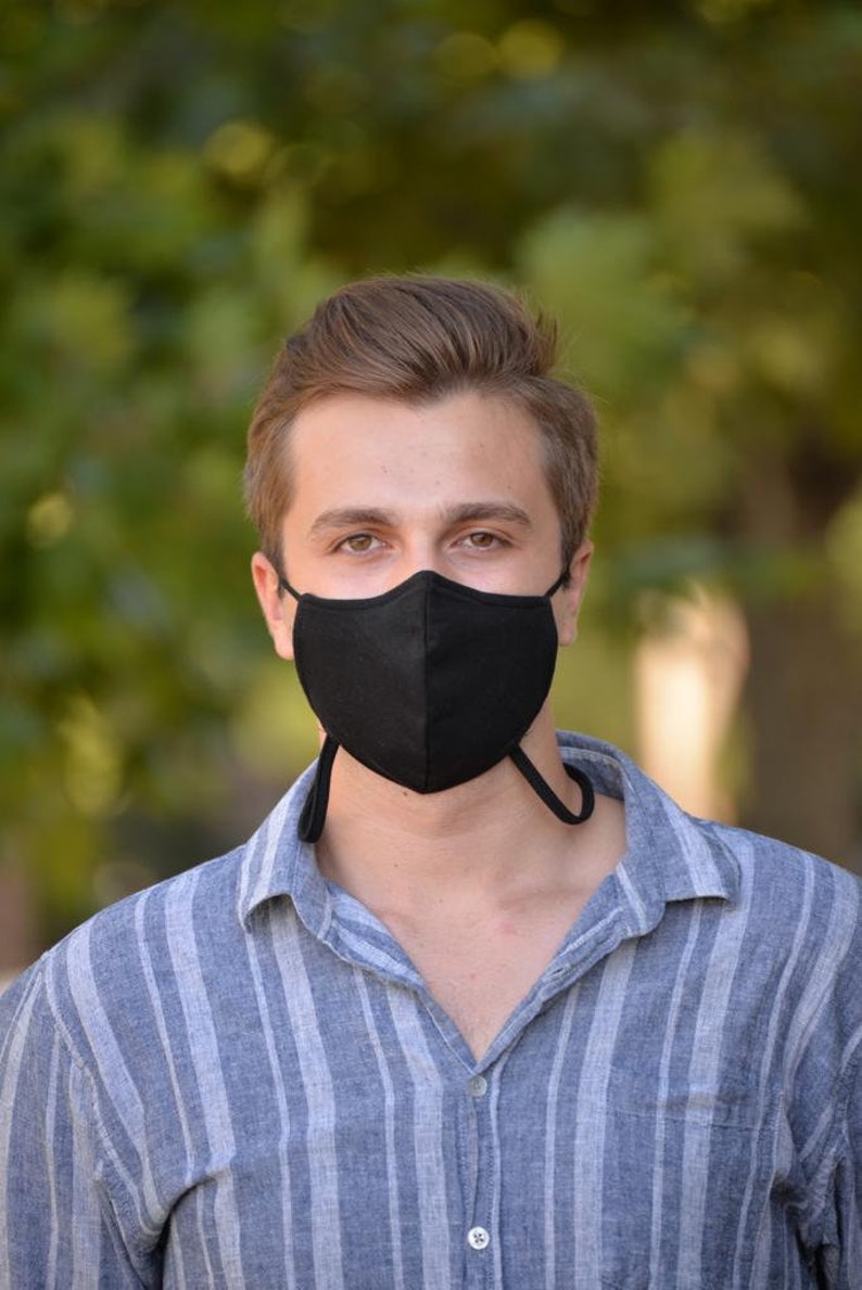 Most Comfortable Unisex Reusable Washable Face Mask 100 Etsy