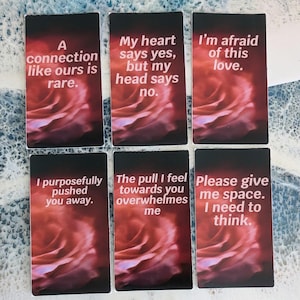 Lectura de cartas del Oráculo de mensajes de amor de tu persona/ex/alma gemela/llamas gemelas en separación el MISMO DÍA