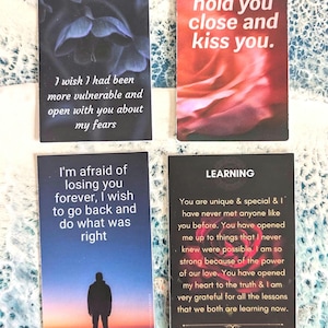 SAME DAY 20 Kaartbundel Liefdesberichten van je persoon / ex / Twin Flame / Soulmate - orakelkaarten lezen
