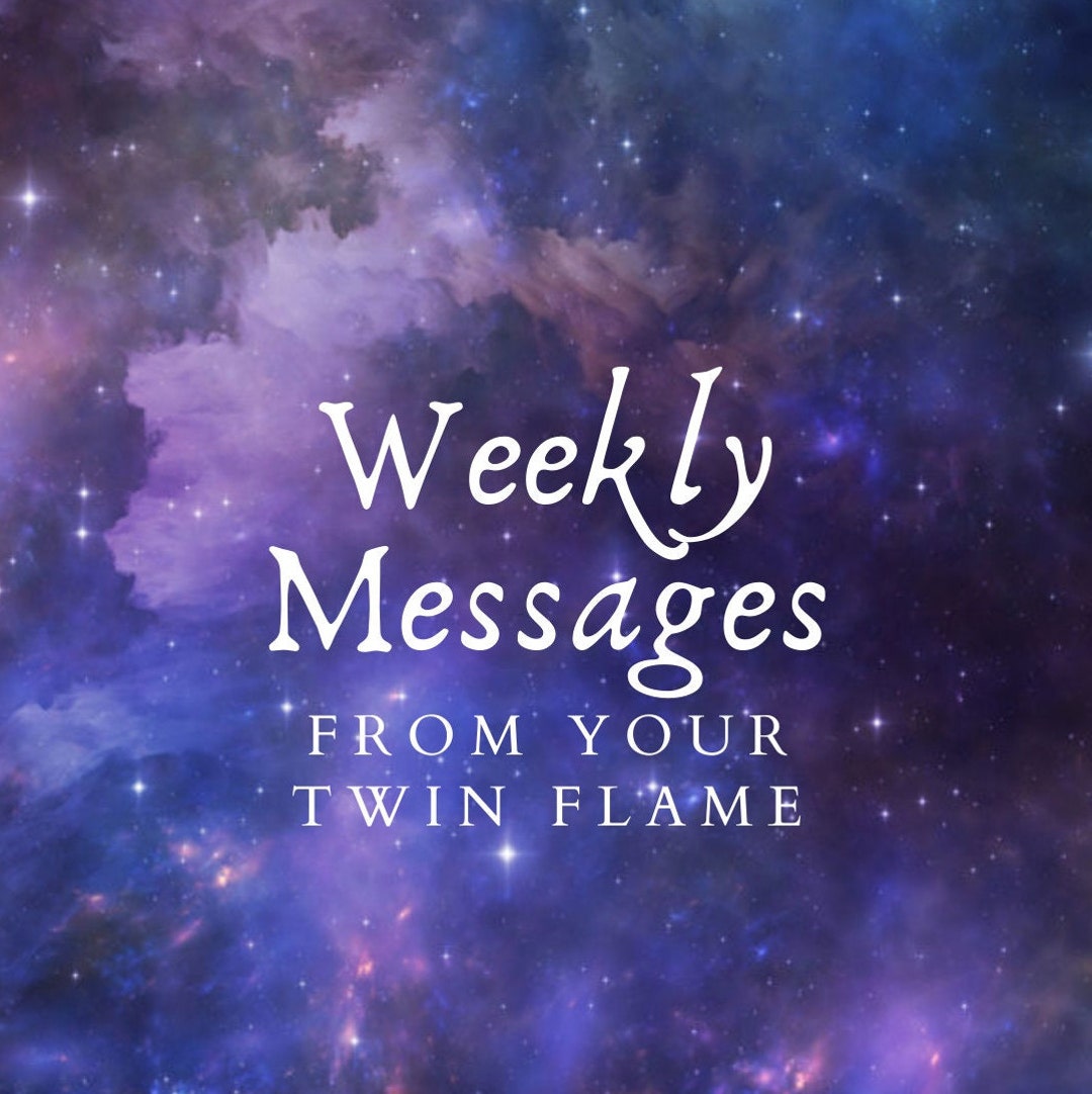 Twin Flame Oracle Card Reading - Weekly Love Messages - Etsy