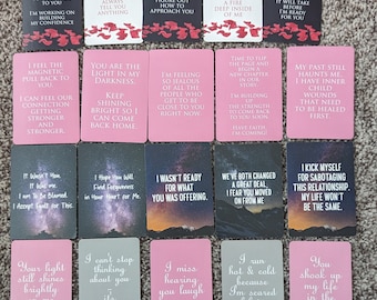 SAME DAY 20 Card Bundle Love Messages from Your Person / Ex / Twin Flame / Soulmate - Oracle Card Reading