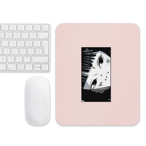 Dissociate Mouse pad by Fumibean - e-girl , gamer , gamer girl , computer setup, gaming, PC , e-girl , uwu , kawaii