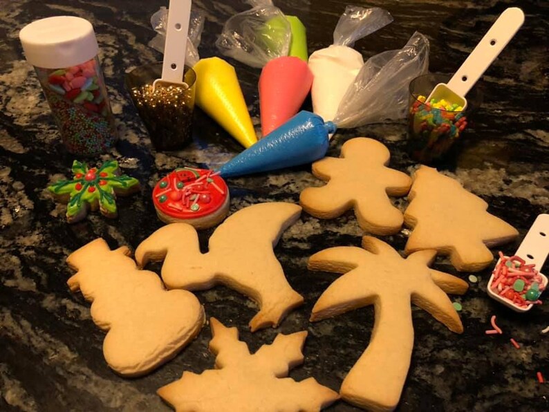 Decorate Your Own Cookies Custom Cookie Kit Birthday Party Etsy