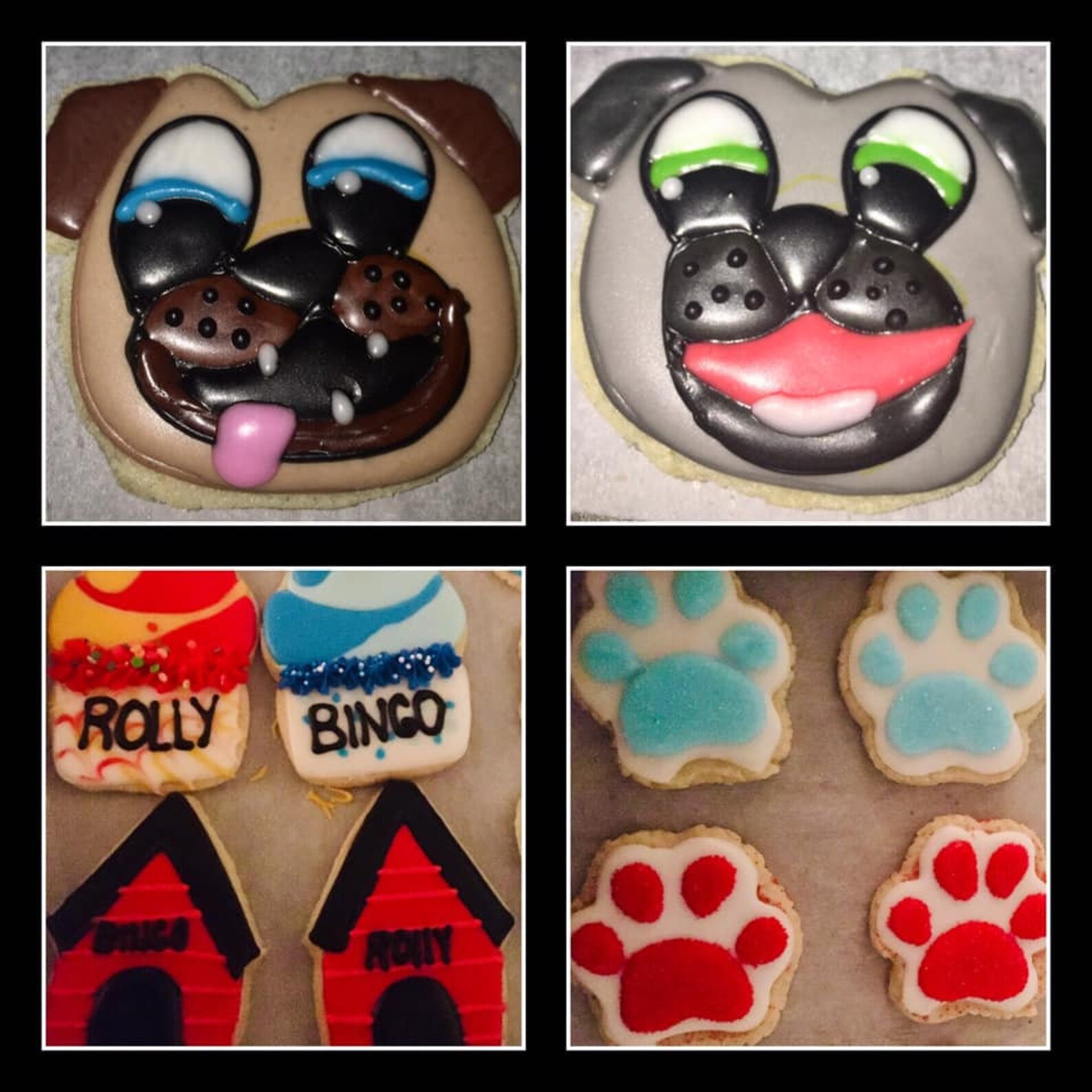 Puppy Dog Pals Inspired Sugar Cookies Puppy Dog Pals Cartoon Etsy