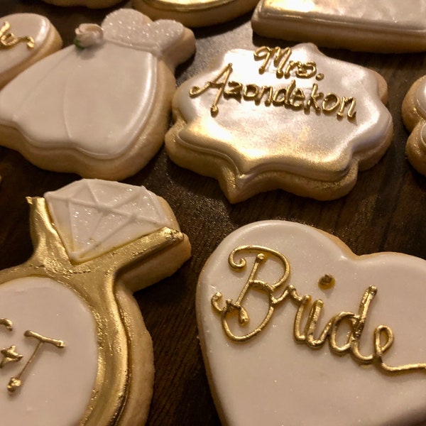 Bridal Shower Cookie Etsy