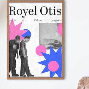 Royel Otis Digital Collage Poster Print