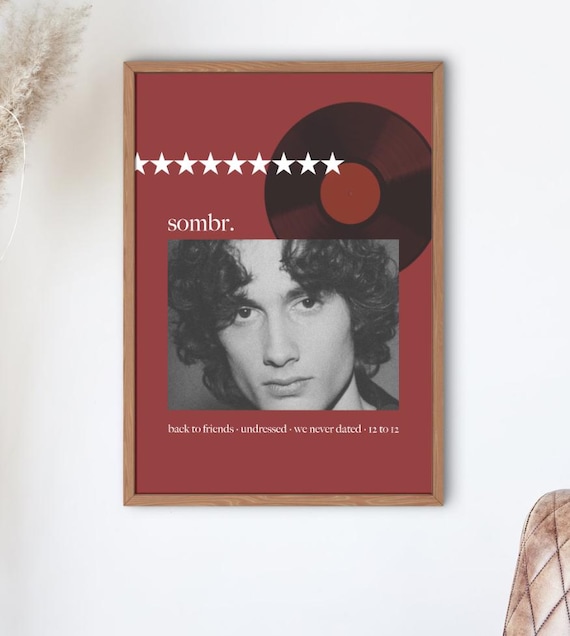 Sombr Digital Art Poster Print - Etsy