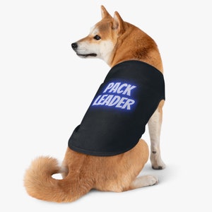 Pet Tank Top - PACK LEADER - Different Colors Available